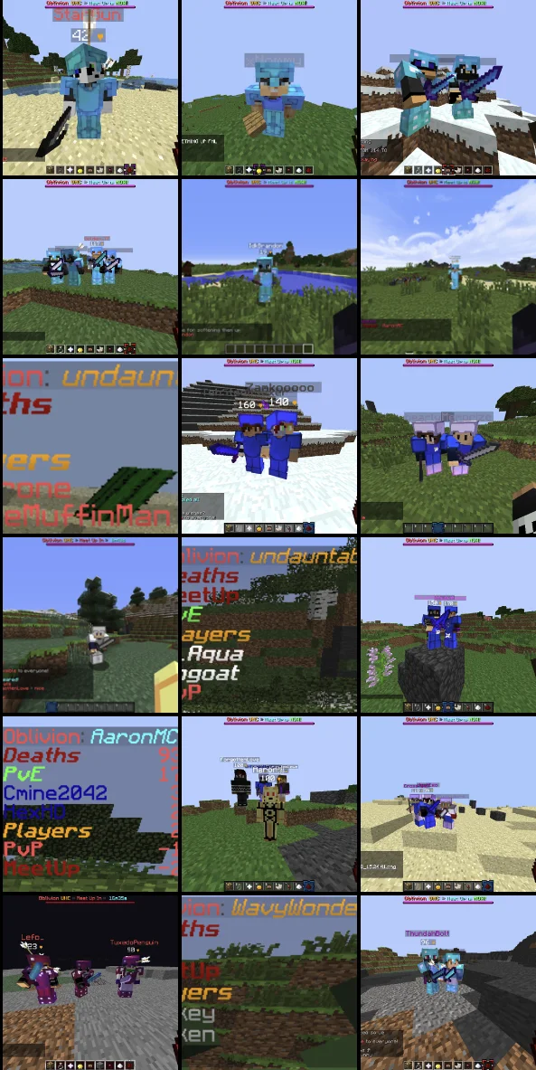 Player moment from Nathan Leo's Minecraft network