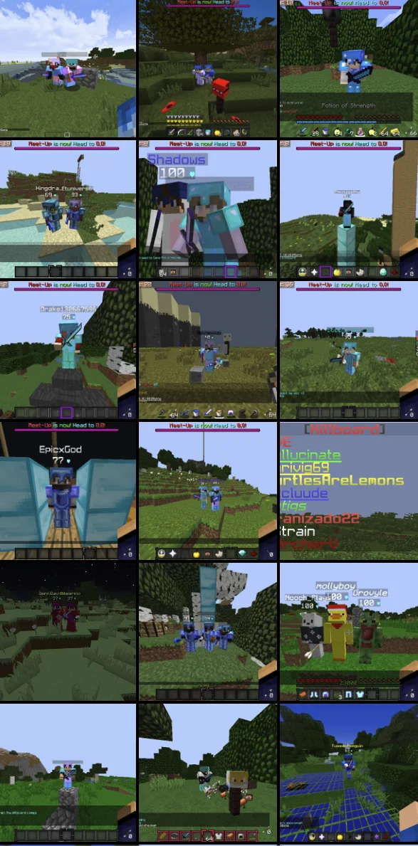 Player moment from Nathan Leo's Minecraft network
