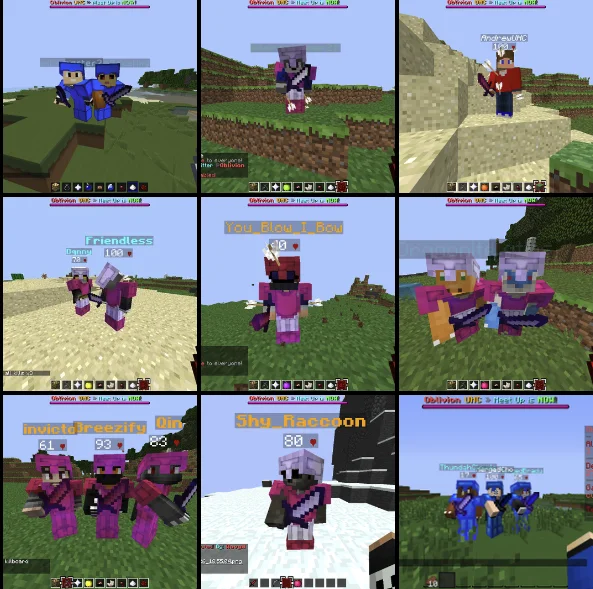 Player moment from Nathan Leo's Minecraft network
