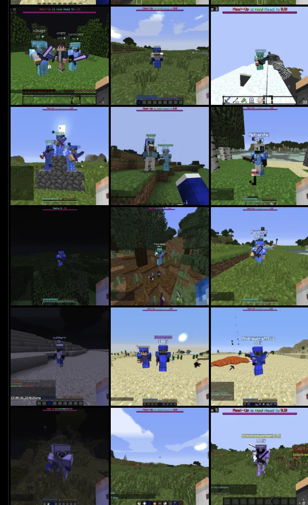 Player moment from Nathan Leo's Minecraft network